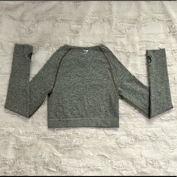 Gymshark Vital Seamless Long Sleeve Crop Top - Picture 4 of 4